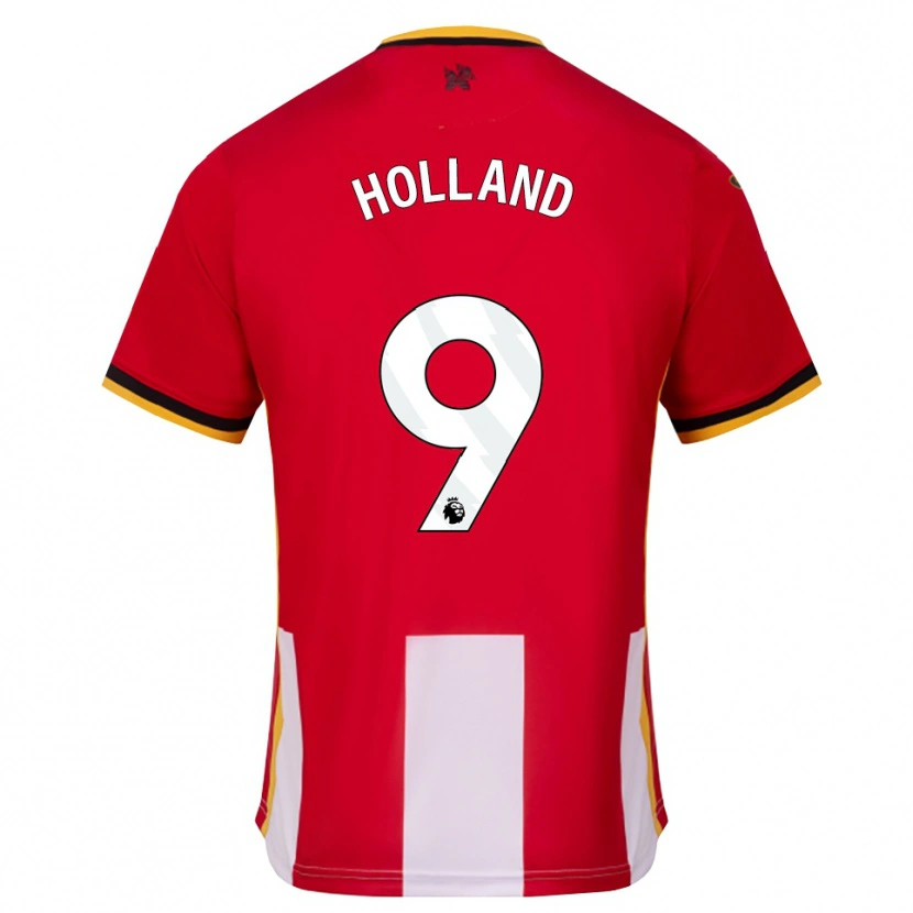 Danxen Herren Isaac Holland #9 Gelb Schwarz Rot Heimtrikot Trikot 2026/27 T-Shirt Österreich