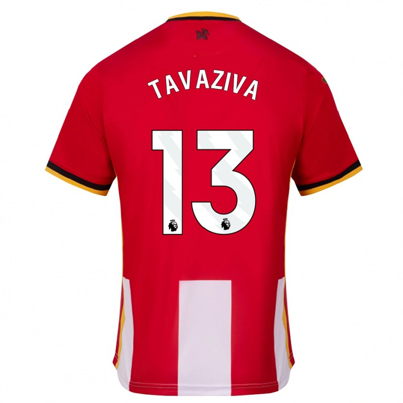 Danxen Herren Marley Tavaziva #13 Gelb Schwarz Rot Heimtrikot Trikot 2026/27 T-Shirt Österreich