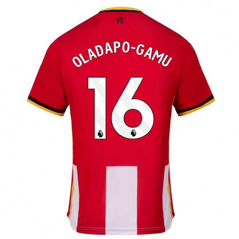 Danxen Herren Josh Oladapo-Gamu #16 Gelb Schwarz Rot Heimtrikot Trikot 2026/27 T-Shirt Österreich