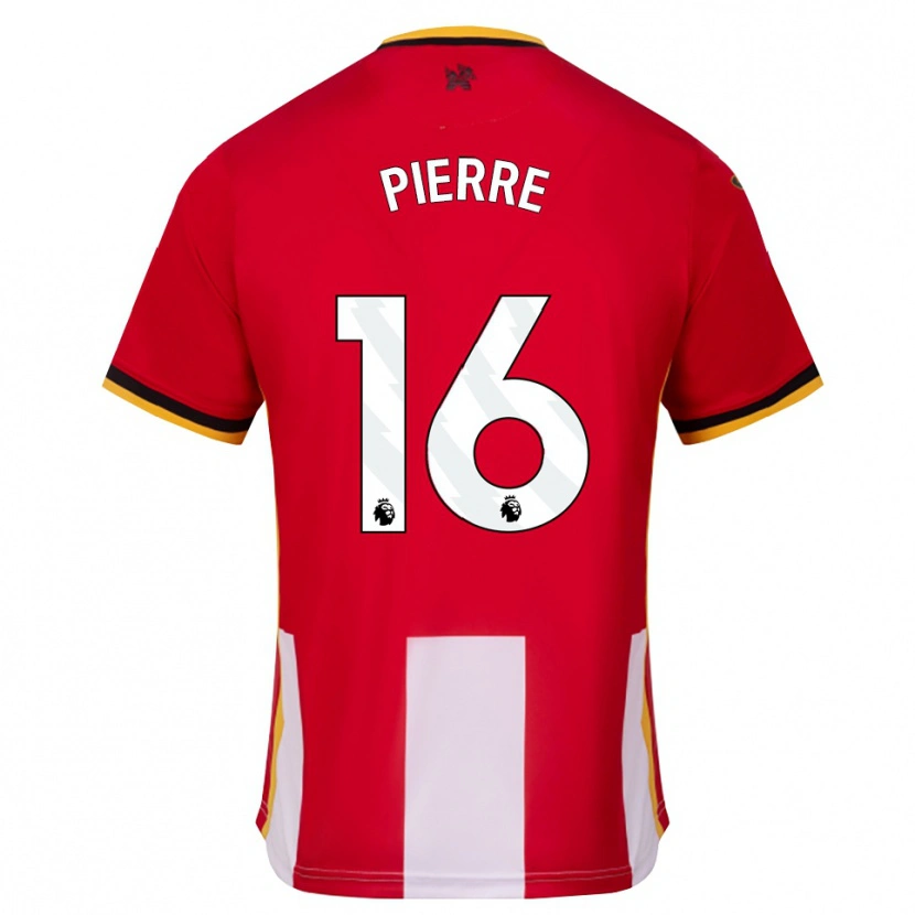 Danxen Herren Kyrie Pierre #16 Gelb Schwarz Rot Heimtrikot Trikot 2026/27 T-Shirt Österreich