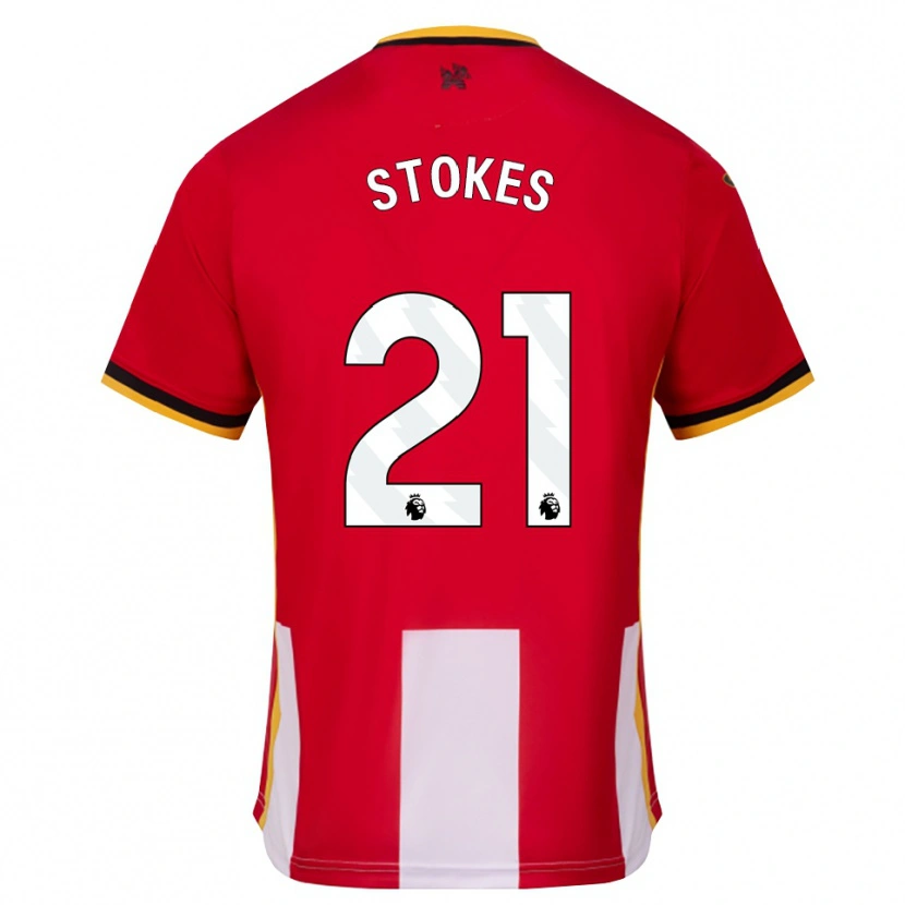 Danxen Herren Aidan Stokes #21 Gelb Schwarz Rot Heimtrikot Trikot 2026/27 T-Shirt Österreich