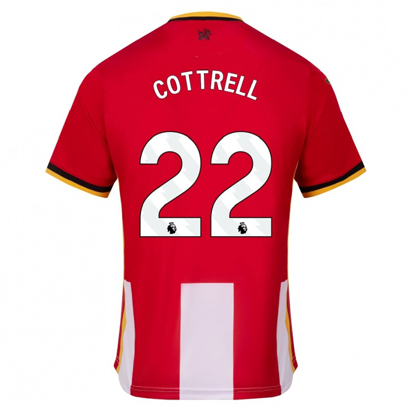 Danxen Herren Eleonora Cottrell #22 Gelb Schwarz Rot Heimtrikot Trikot 2026/27 T-Shirt Österreich
