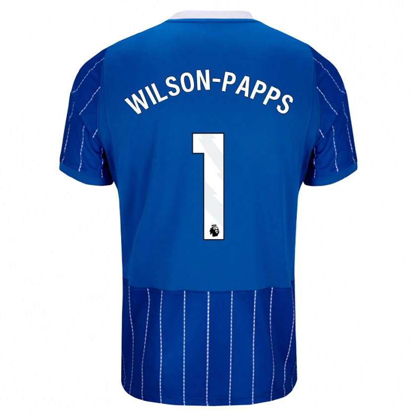 Danxen Herren Charlie Wilson-Papps #1 Mittelblau Weiß Heimtrikot Trikot 2026/27 T-Shirt Österreich