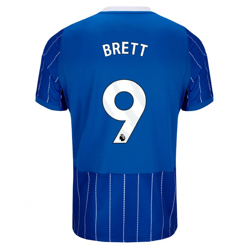 Danxen Herren Adam Brett #9 Mittelblau Weiß Heimtrikot Trikot 2026/27 T-Shirt Österreich