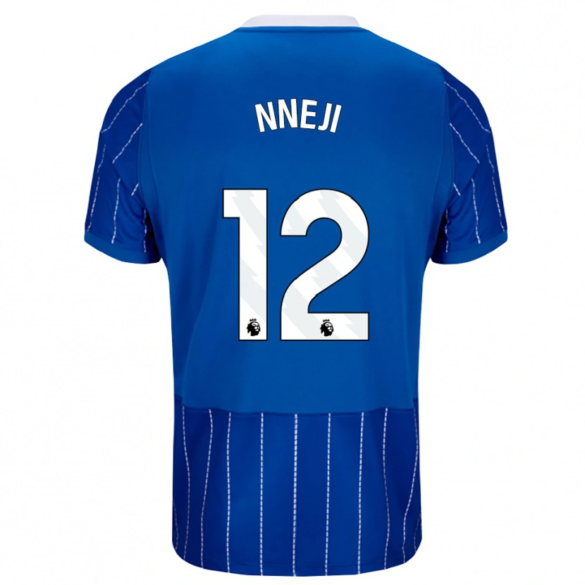 Danxen Herren Daniel Nneji #12 Mittelblau Weiß Heimtrikot Trikot 2026/27 T-Shirt Österreich