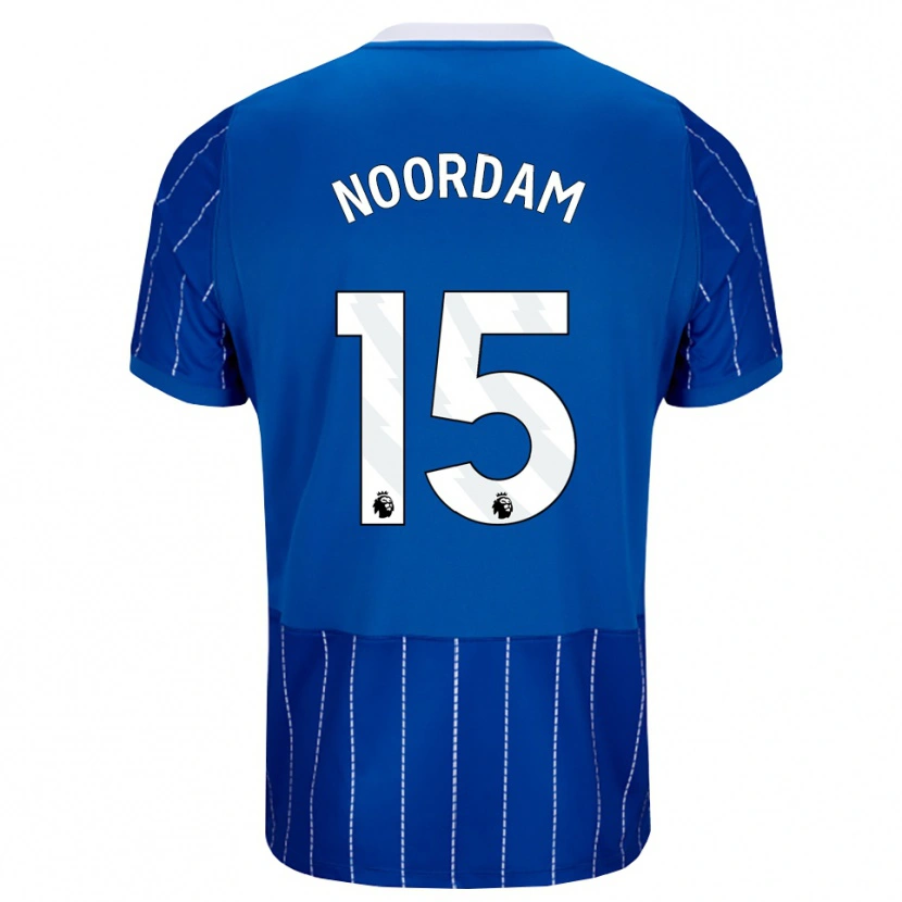 Danxen Herren Nadine Noordam #15 Mittelblau Weiß Heimtrikot Trikot 2026/27 T-Shirt Österreich