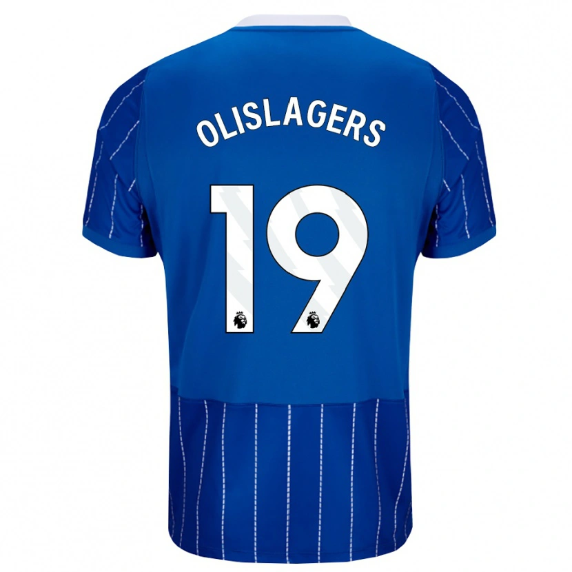 Danxen Herren Marisa Olislagers #19 Mittelblau Weiß Heimtrikot Trikot 2026/27 T-Shirt Österreich