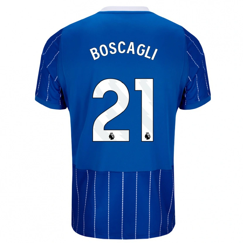 Danxen Herren Olivier Boscagli #21 Mittelblau Weiß Heimtrikot Trikot 2026/27 T-Shirt Österreich