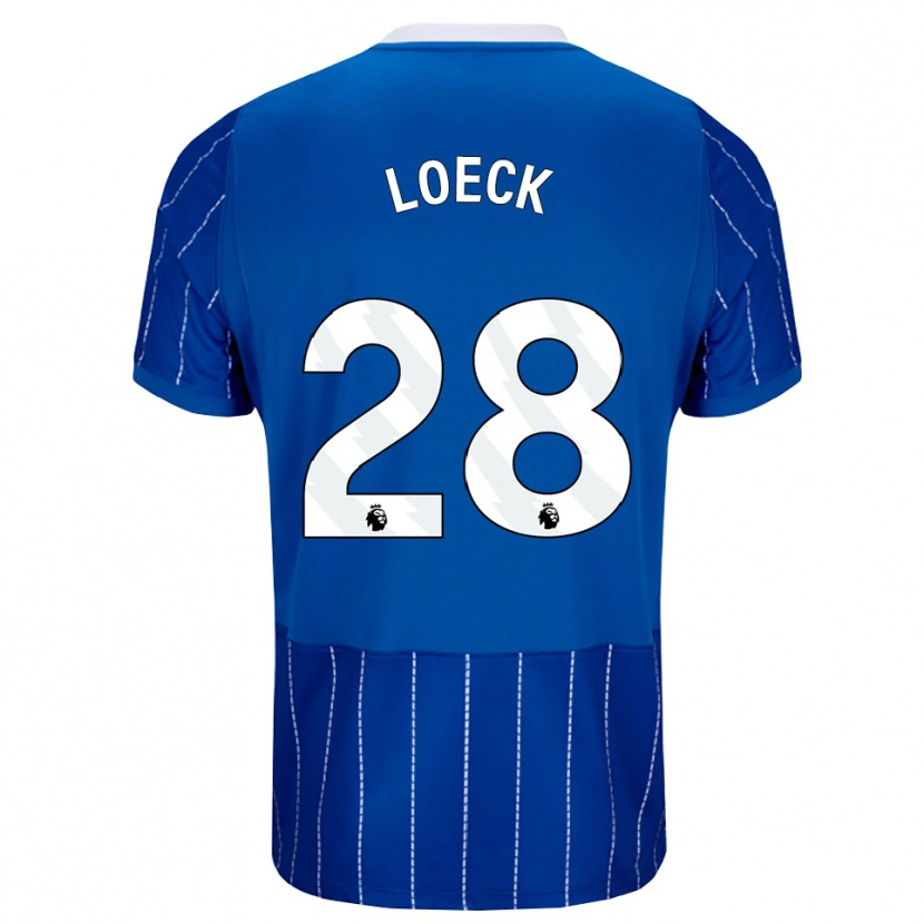 Danxen Herren Melina Loeck #28 Mittelblau Weiß Heimtrikot Trikot 2026/27 T-Shirt Österreich