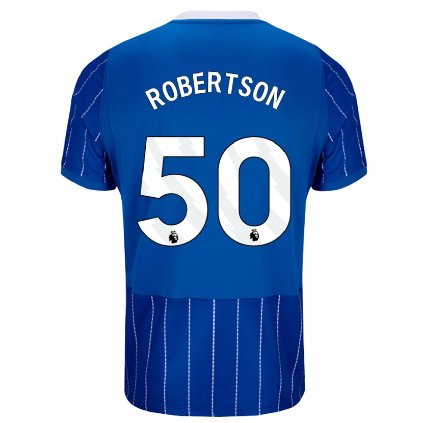 Danxen Herren Josh Robertson #50 Mittelblau Weiß Heimtrikot Trikot 2026/27 T-Shirt Österreich