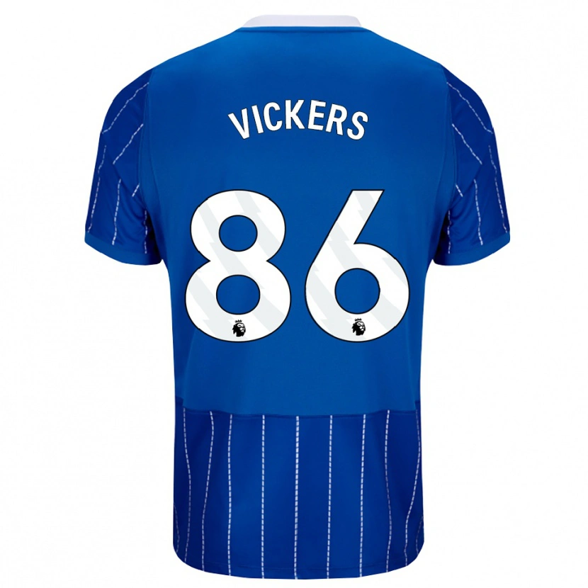 Danxen Herren Jacob Vickers #86 Mittelblau Weiß Heimtrikot Trikot 2026/27 T-Shirt Österreich