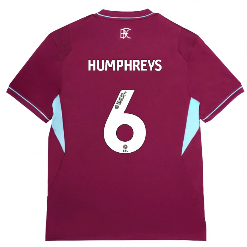 Danxen Herren Bashir Humphreys #6 Burgund Grün Heimtrikot Trikot 2026/27 T-Shirt Österreich