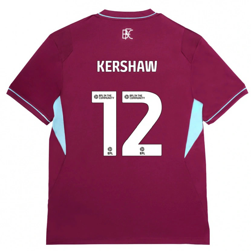 Danxen Herren Joe Kershaw #12 Burgund Grün Heimtrikot Trikot 2026/27 T-Shirt Österreich