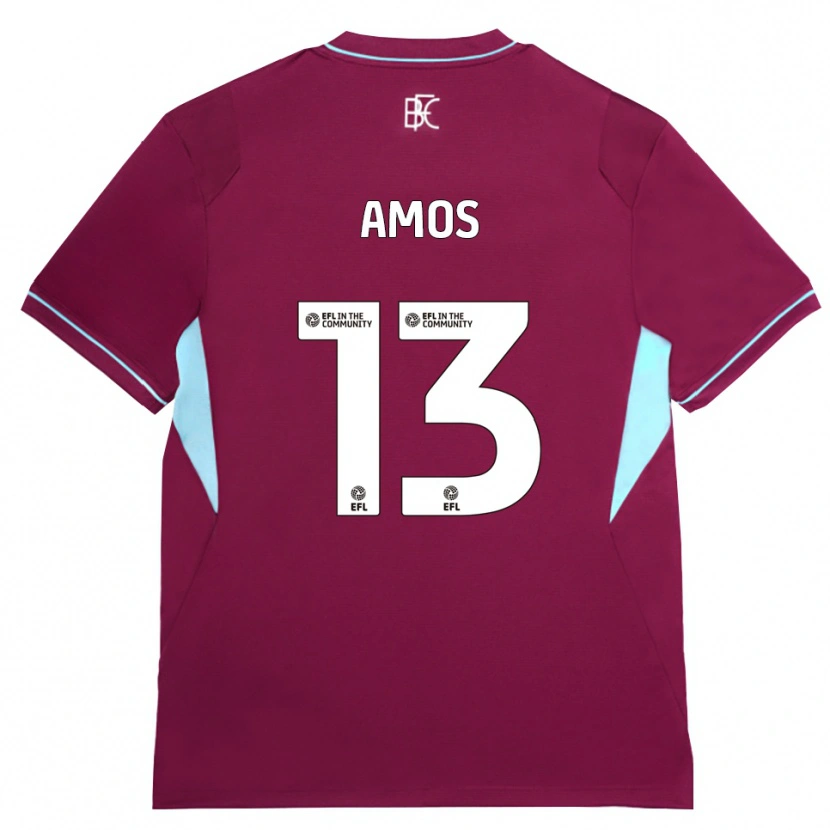Danxen Herren Ben Amos #13 Burgund Grün Heimtrikot Trikot 2026/27 T-Shirt Österreich