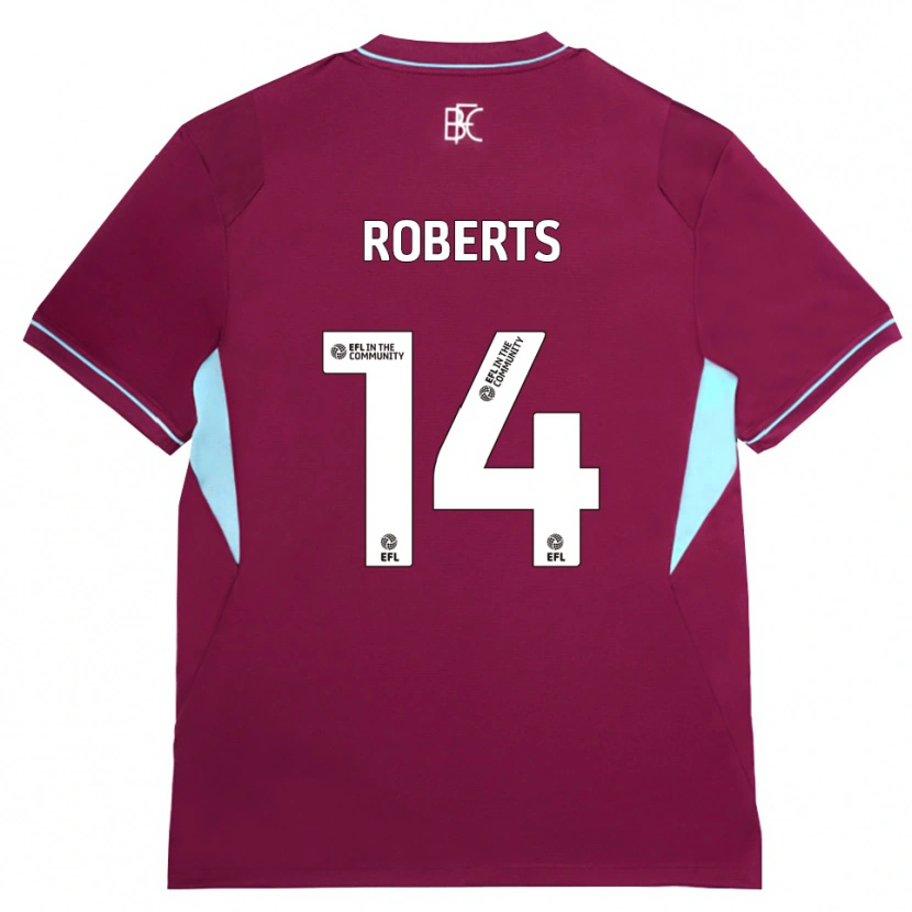 Danxen Herren Connor Roberts #14 Burgund Grün Heimtrikot Trikot 2026/27 T-Shirt Österreich