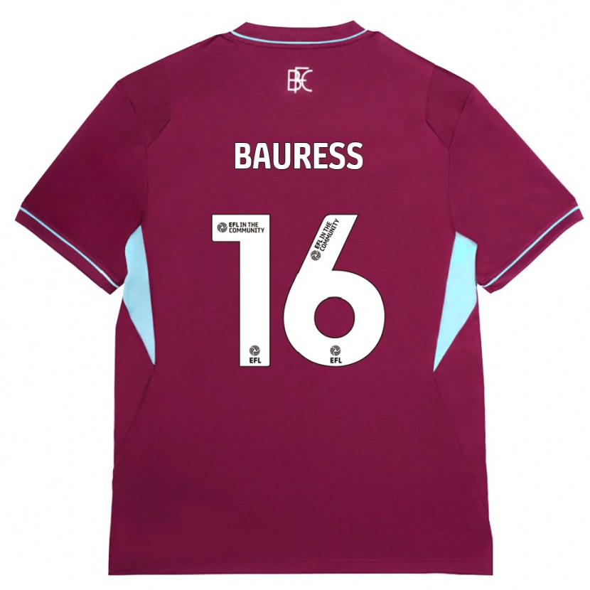 Danxen Herren Joe Bauress #16 Burgund Grün Heimtrikot Trikot 2026/27 T-Shirt Österreich
