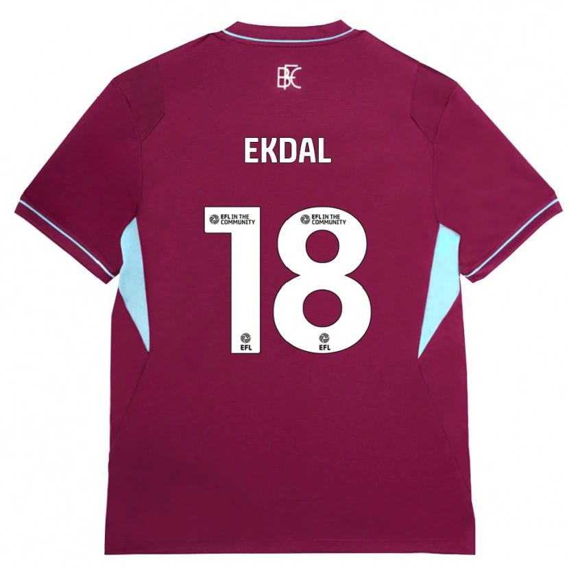 Danxen Herren Hjalmar Ekdal #18 Burgund Grün Heimtrikot Trikot 2026/27 T-Shirt Österreich