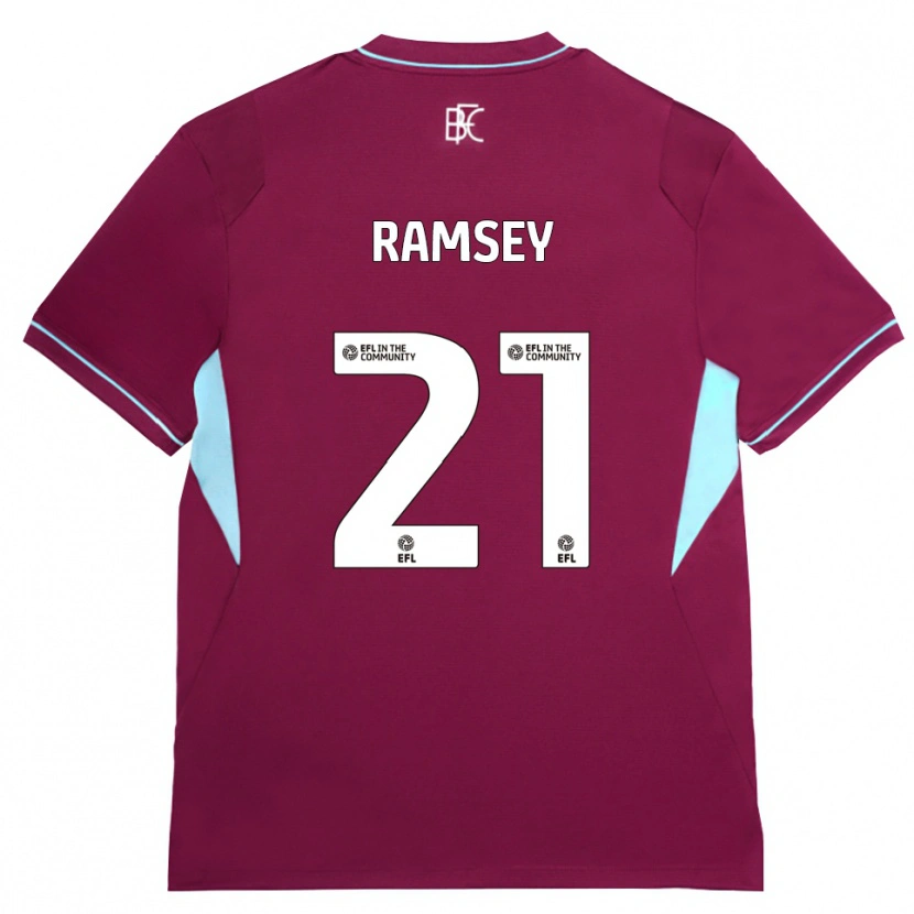 Danxen Herren Aaron Ramsey #21 Burgund Grün Heimtrikot Trikot 2026/27 T-Shirt Österreich