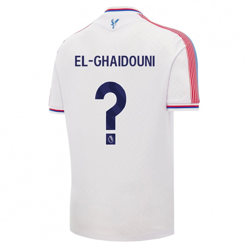 Danxen Herren Nabil El-Ghaidouni Taitt #0 Weiß Rot Blau Heimtrikot Trikot 2026/27 T-Shirt Österreich
