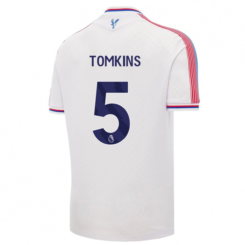 Danxen Herren James Tomkins #5 Weiß Rot Blau Heimtrikot Trikot 2026/27 T-Shirt Österreich