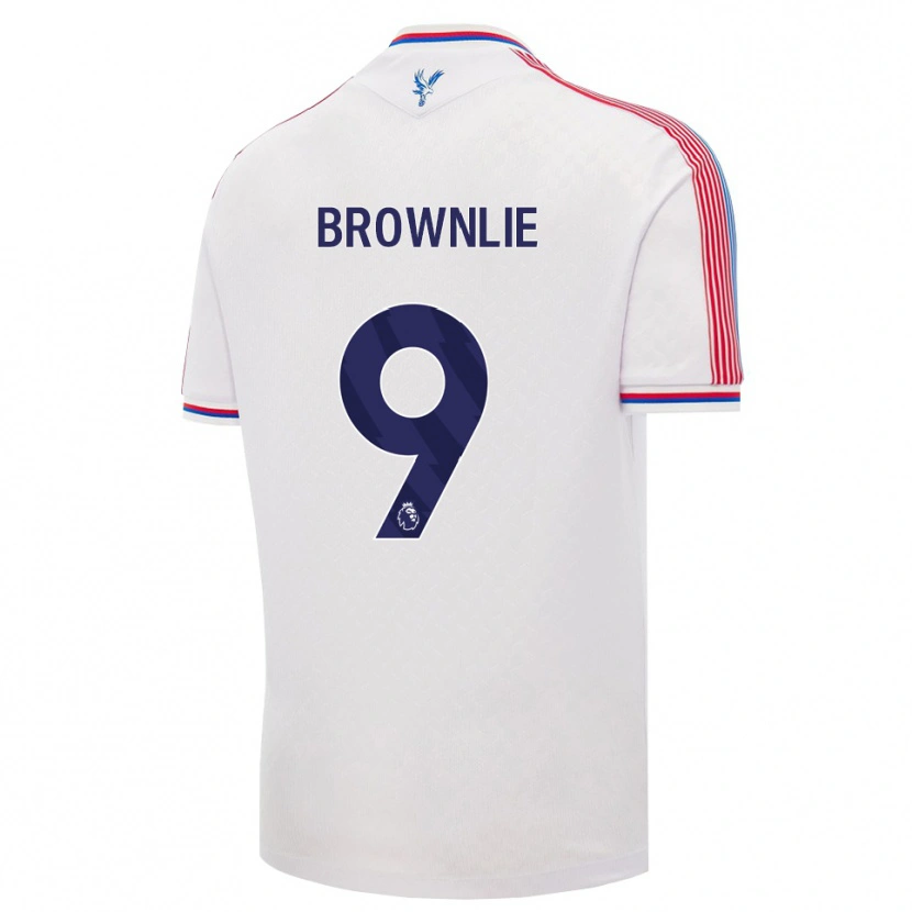Danxen Herren Rylan Brownlie #9 Weiß Rot Blau Heimtrikot Trikot 2026/27 T-Shirt Österreich
