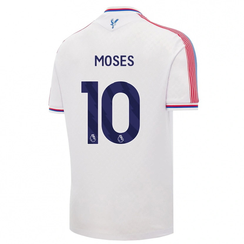 Danxen Herren Kayden Moses #10 Weiß Rot Blau Heimtrikot Trikot 2026/27 T-Shirt Österreich