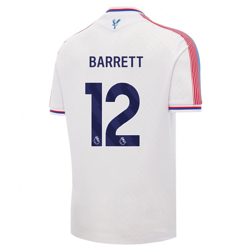 Danxen Herren Anthony Barrett #12 Weiß Rot Blau Heimtrikot Trikot 2026/27 T-Shirt Österreich