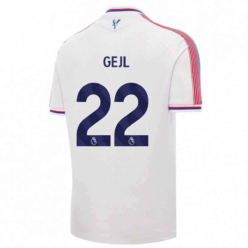 Danxen Herren Mille Gejl #22 Weiß Rot Blau Heimtrikot Trikot 2026/27 T-Shirt Österreich