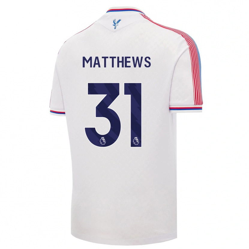Danxen Herren Remi Matthews #31 Weiß Rot Blau Heimtrikot Trikot 2026/27 T-Shirt Österreich