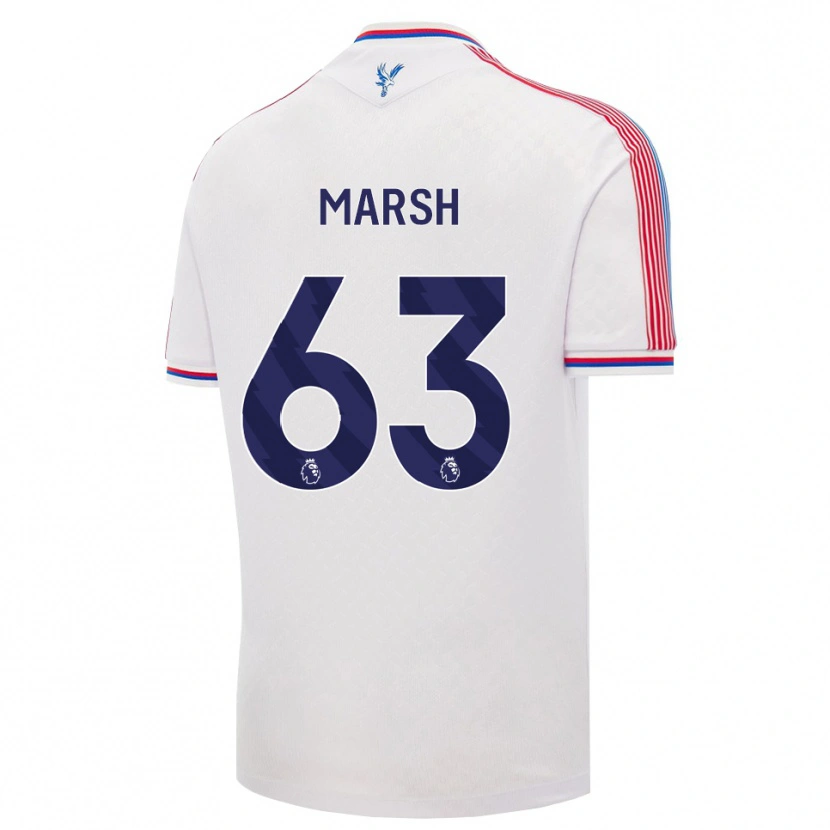Danxen Herren Zach Marsh #63 Weiß Rot Blau Heimtrikot Trikot 2026/27 T-Shirt Österreich
