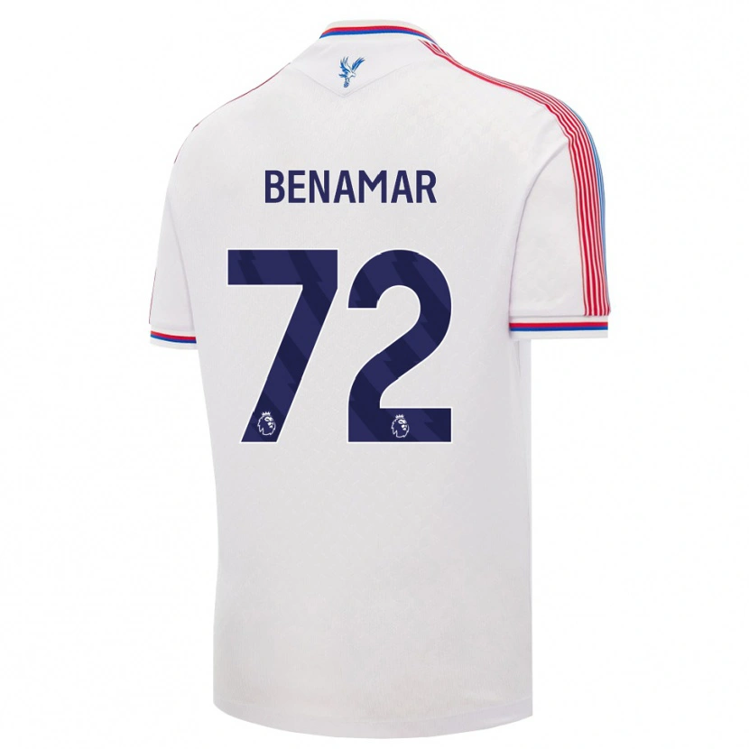 Danxen Herren Dean Benamar #72 Weiß Rot Blau Heimtrikot Trikot 2026/27 T-Shirt Österreich