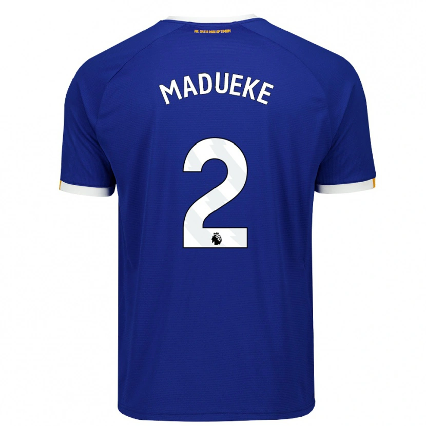 Danxen Herren Divine Madueke #2 Blau Weiß Gelb Heimtrikot Trikot 2026/27 T-Shirt Österreich