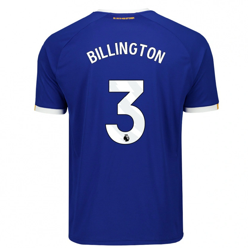 Danxen Herren Harvey Billington #3 Blau Weiß Gelb Heimtrikot Trikot 2026/27 T-Shirt Österreich