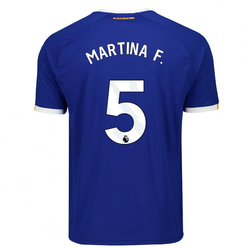Danxen Herren Martina Fernández #5 Blau Weiß Gelb Heimtrikot Trikot 2026/27 T-Shirt Österreich