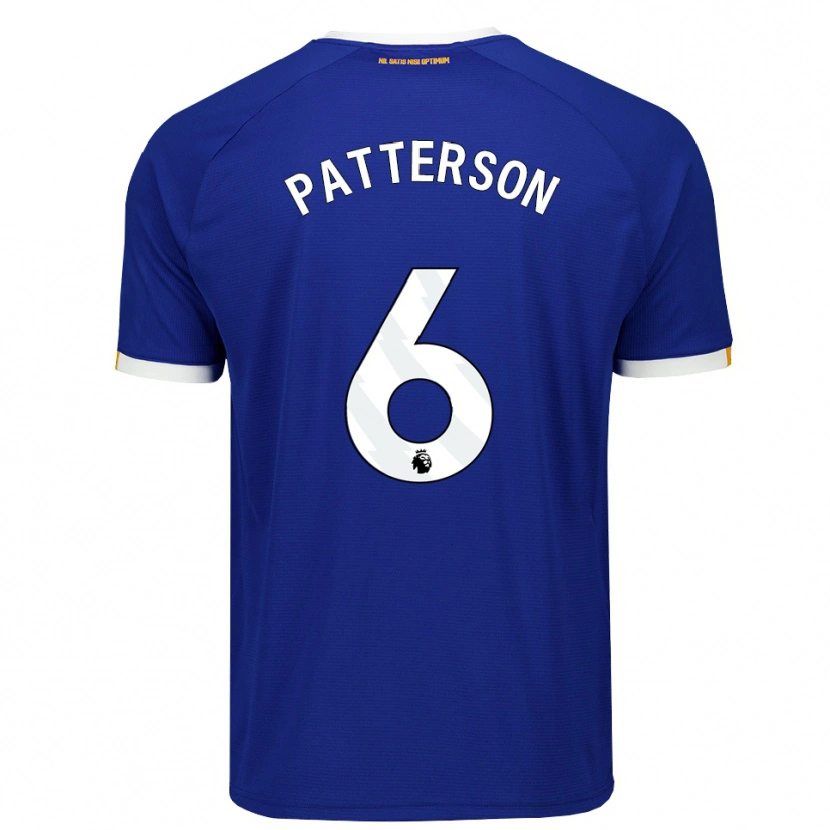 Danxen Herren Jack Patterson #6 Blau Weiß Gelb Heimtrikot Trikot 2026/27 T-Shirt Österreich