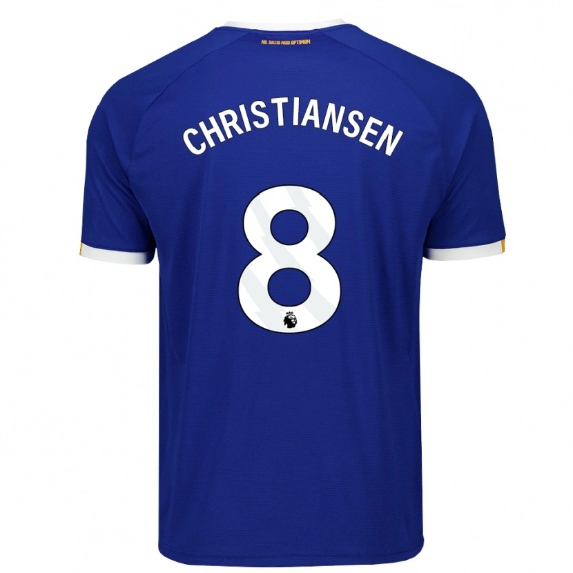 Danxen Herren Izzy Christiansen #8 Blau Weiß Gelb Heimtrikot Trikot 2026/27 T-Shirt Österreich