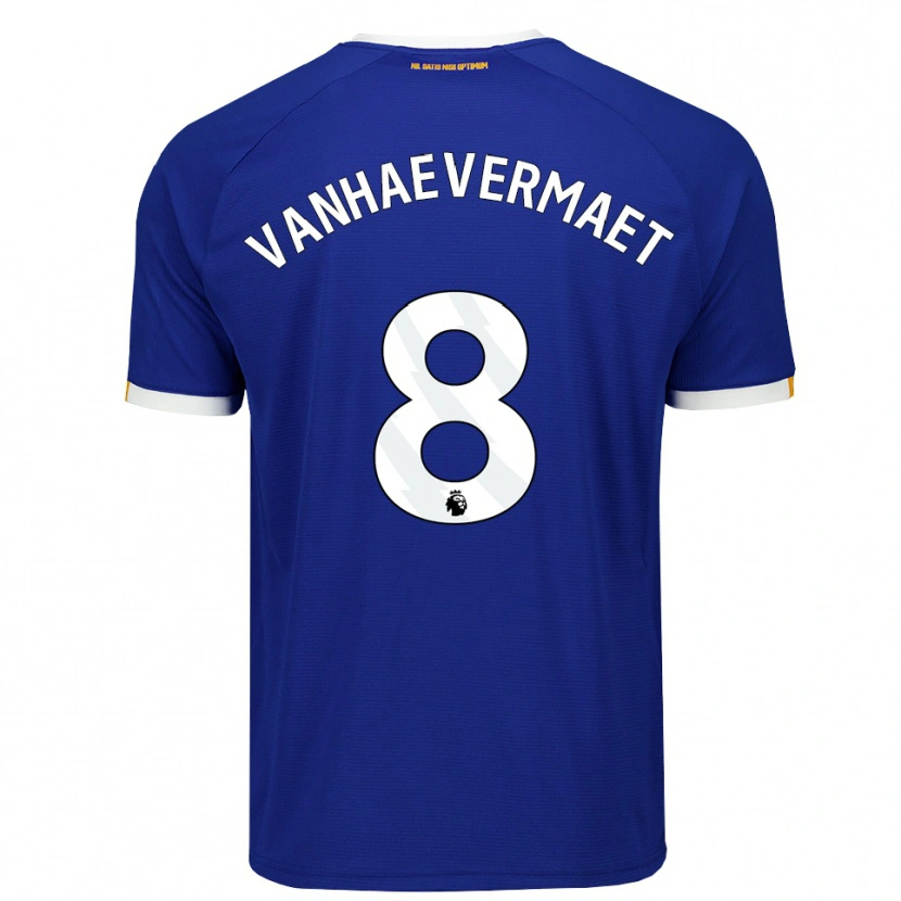 Danxen Herren Justine Vanhaevermaet #8 Blau Weiß Gelb Heimtrikot Trikot 2026/27 T-Shirt Österreich