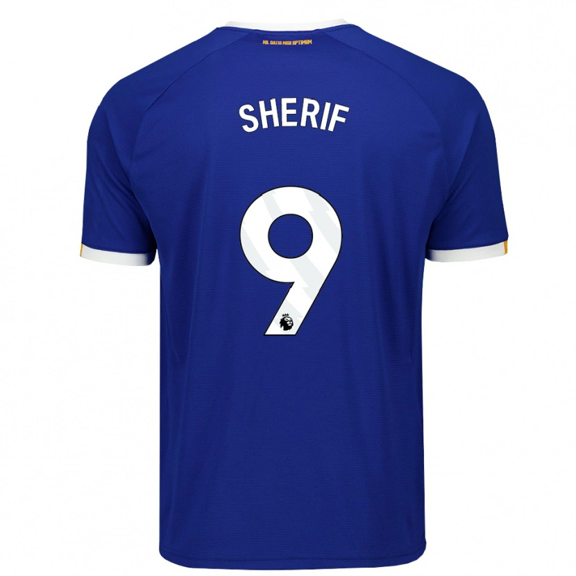 Danxen Herren Martin Sherif #9 Blau Weiß Gelb Heimtrikot Trikot 2026/27 T-Shirt Österreich