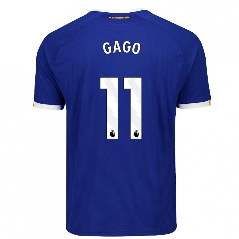 Danxen Herren Kelly Gago #11 Blau Weiß Gelb Heimtrikot Trikot 2026/27 T-Shirt Österreich