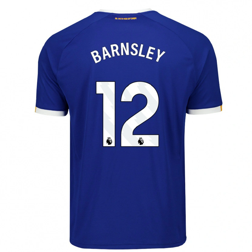 Danxen Herren Fraser Barnsley #12 Blau Weiß Gelb Heimtrikot Trikot 2026/27 T-Shirt Österreich