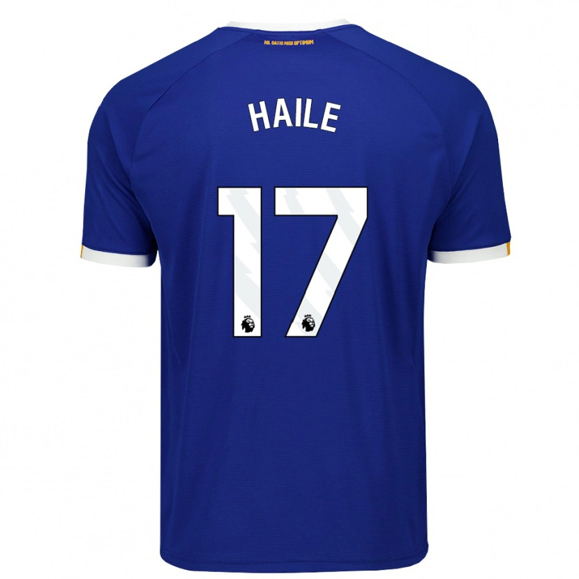 Danxen Herren Siem Haile #17 Blau Weiß Gelb Heimtrikot Trikot 2026/27 T-Shirt Österreich