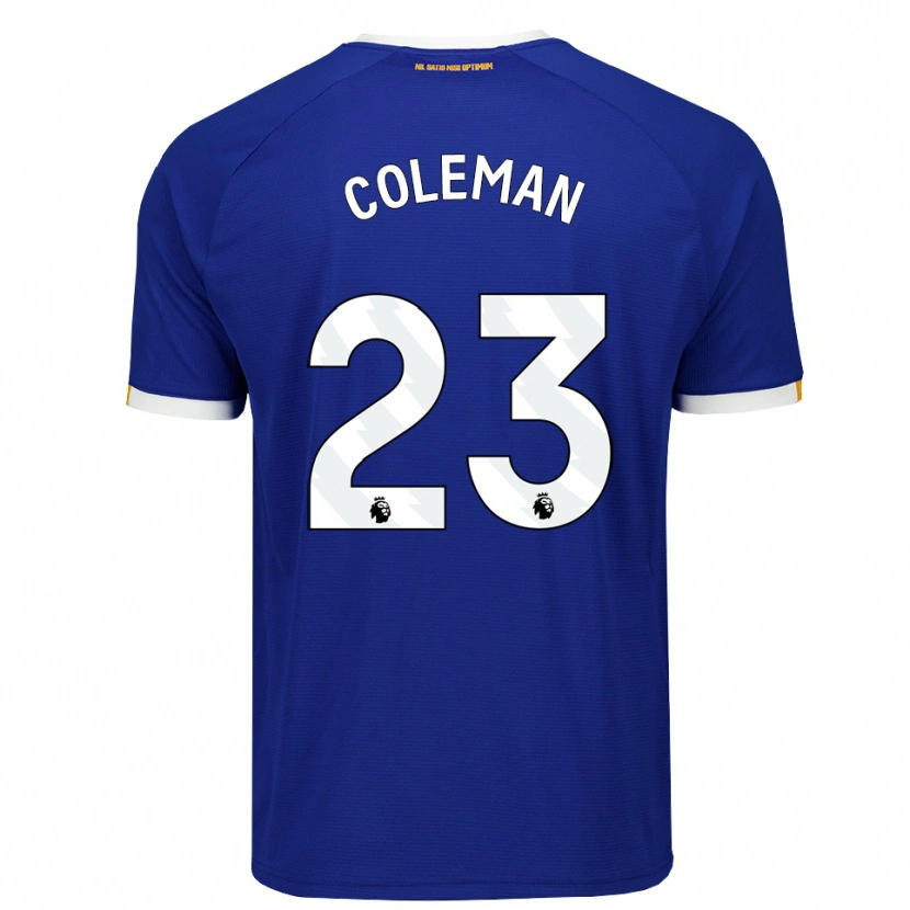 Danxen Herren Seamus Coleman #23 Blau Weiß Gelb Heimtrikot Trikot 2026/27 T-Shirt Österreich