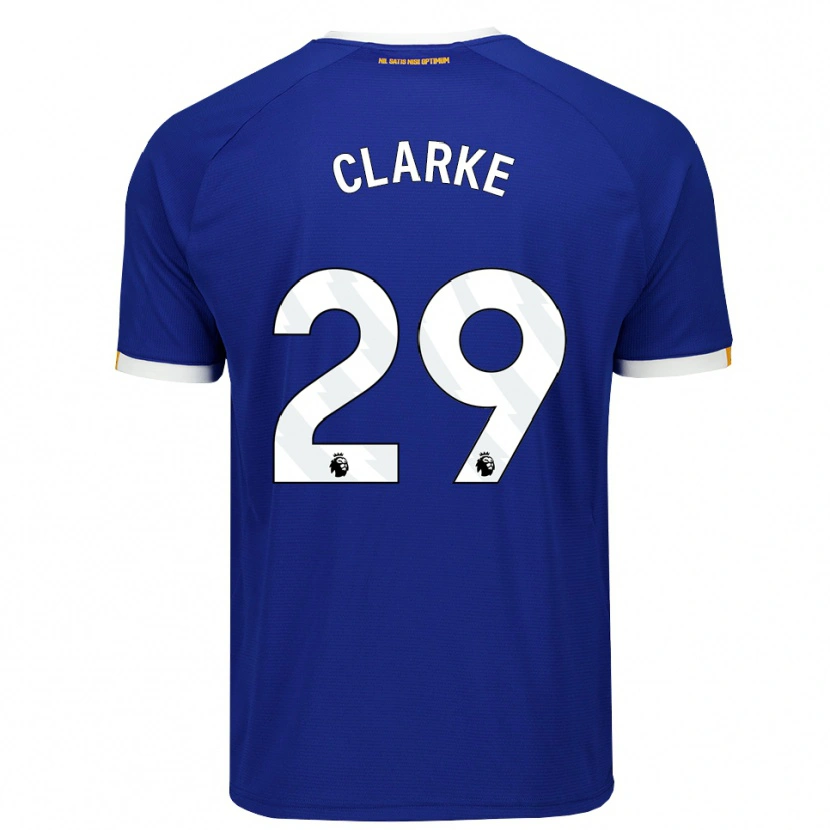 Danxen Herren Abbey Clarke #29 Blau Weiß Gelb Heimtrikot Trikot 2026/27 T-Shirt Österreich