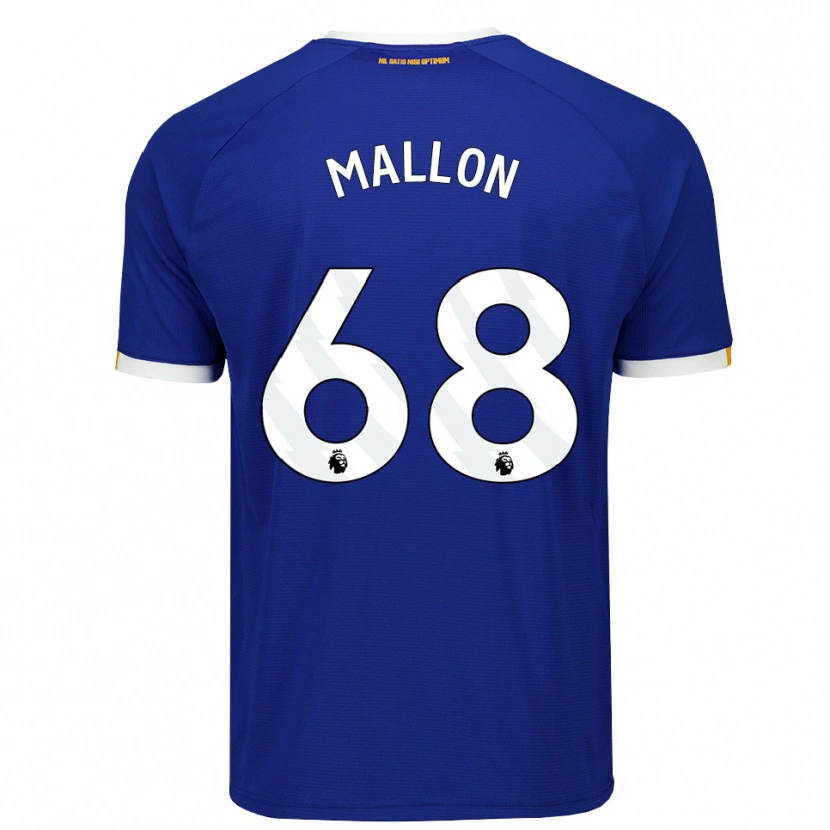 Danxen Herren Mathew Mallon #68 Blau Weiß Gelb Heimtrikot Trikot 2026/27 T-Shirt Österreich