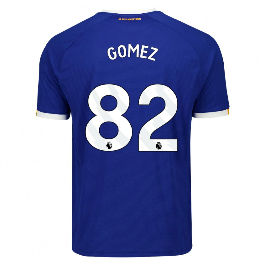 Danxen Herren Francis Gomez #82 Blau Weiß Gelb Heimtrikot Trikot 2026/27 T-Shirt Österreich