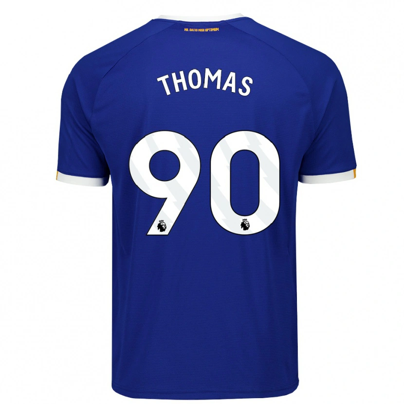 Danxen Herren Aled Thomas #90 Blau Weiß Gelb Heimtrikot Trikot 2026/27 T-Shirt Österreich