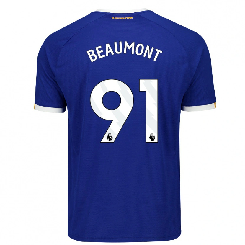Danxen Herren Jacob Beaumont Clark #91 Blau Weiß Gelb Heimtrikot Trikot 2026/27 T-Shirt Österreich