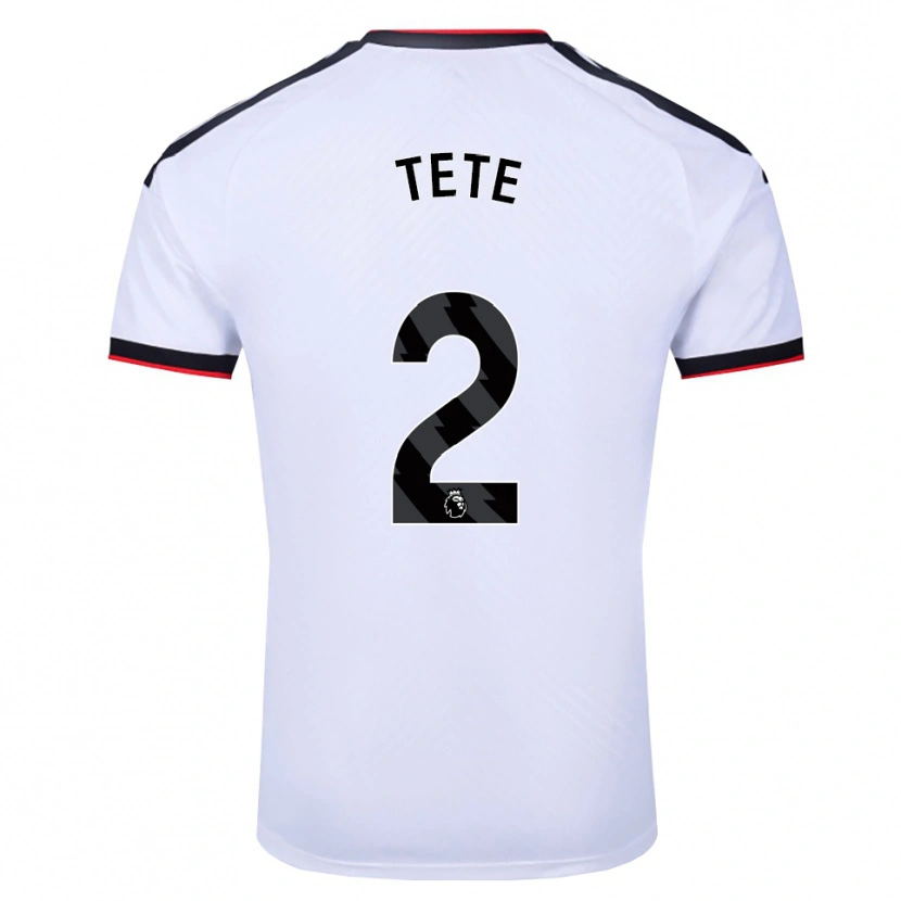Danxen Herren Kenny Tete #2 Weiß Schwarz Rot Heimtrikot Trikot 2026/27 T-Shirt Österreich
