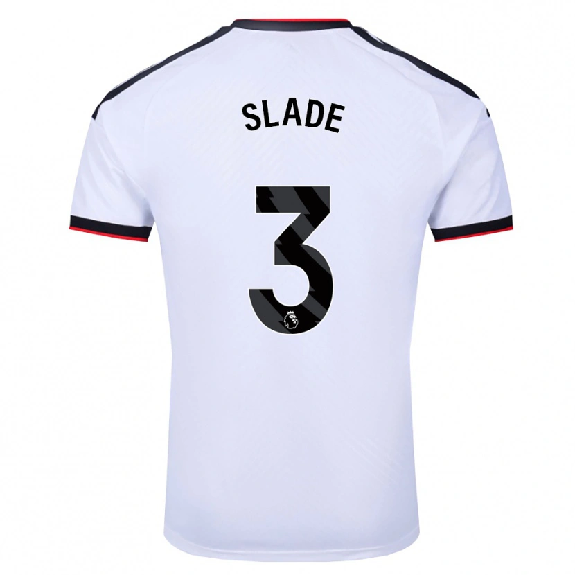Danxen Herren Bradley Slade #3 Weiß Schwarz Rot Heimtrikot Trikot 2026/27 T-Shirt Österreich