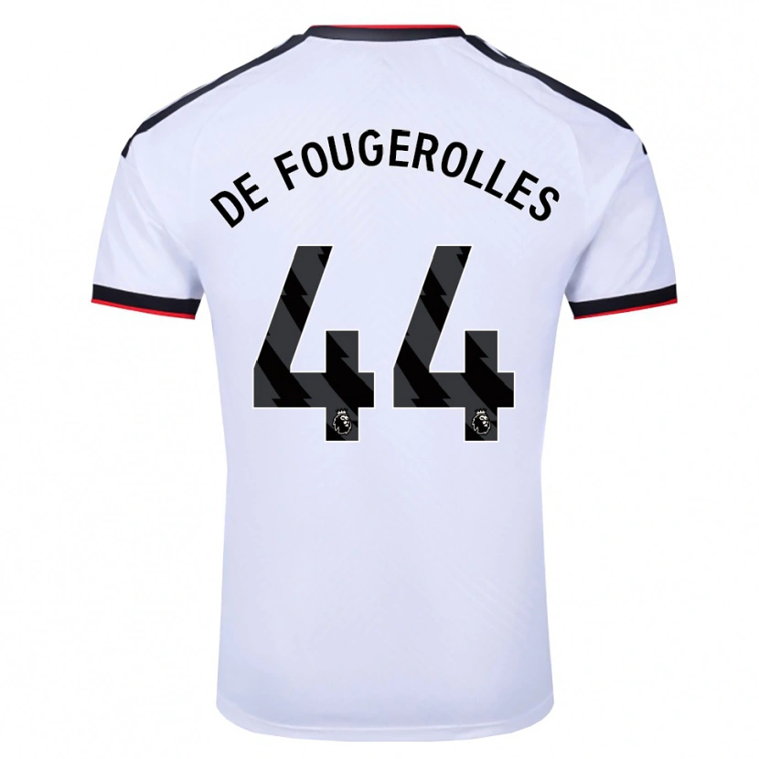 Danxen Herren Luc De Fougerolles #44 Weiß Schwarz Rot Heimtrikot Trikot 2026/27 T-Shirt Österreich